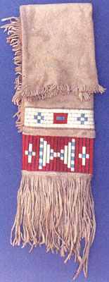 Cheyenne Quilled Pipe Bag Circa 1830